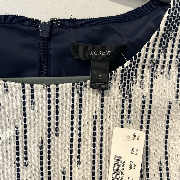 J. Crew Dress Luxe Italian Tweed Sheath Size 6 - Picture 5 of 8